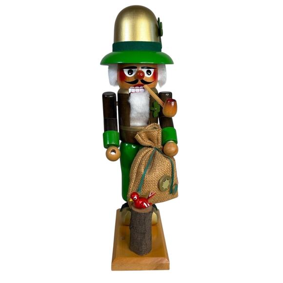 Steinbach German Nutcracker Forester Woodsman with Pipe 15